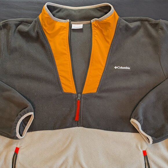 Columbia Men's Sequoia Grove Half Zip Fleece - Like New - XXL - Picture 1 of 5